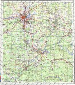 Уменьшенное изображение Карта 200k--n36-11