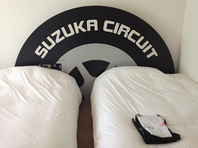 спальня Дженсона Баттона на Гран-при Японии 2012