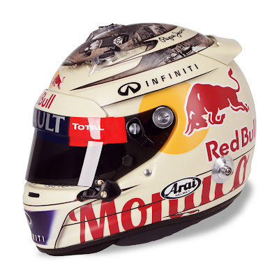 шлем Себастьяна Феттеля для Гран-при Монако 2013