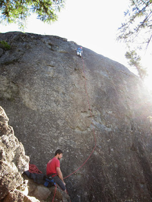 Aaron starting the day by leading False Impressions (5.8)