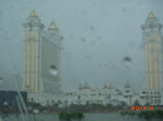 Macau - Galaxy hotel and casino (would be pretty in nicer weather...)