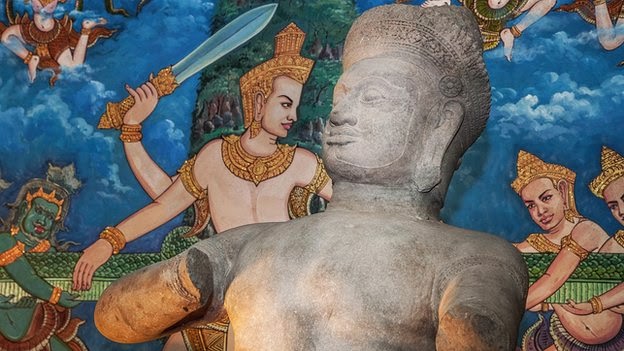 Ancient Hindu temple statues returned to Cambodia Ancient Hindu temple statues returned to Cambodia