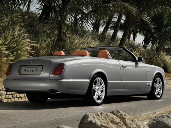 Bentley Azure T 2009 - Rear Side View