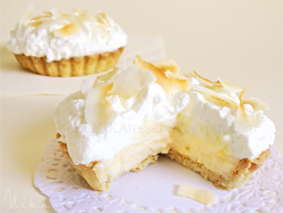 mini coconut cream pies