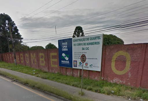 Corpo de Bombeiros - CIC, Rua Arthur Martins Franco, 180 - Cidade Industrial, Curitiba - PR, 81170-350, Brasil, Quartel_de_bombeiros, estado Parana