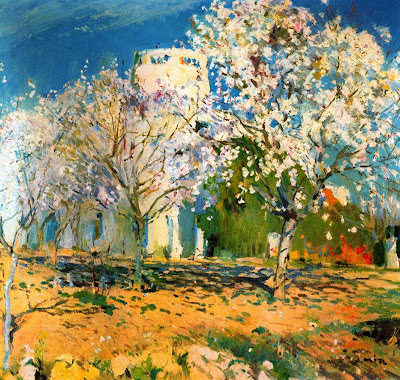Joaquim Mir - Almendros floridos