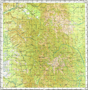 Уменьшенное изображение Карта 100k--m54-059