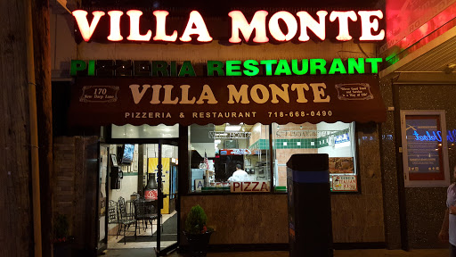 Pizza Restaurant «Villa Monte», reviews and photos, 170 New Dorp Ln, Staten Island, NY 10306, USA