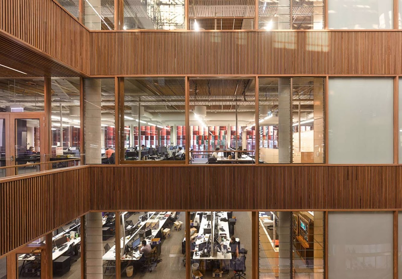 Advanced Engineering Building by Hassell and Richard Kirk