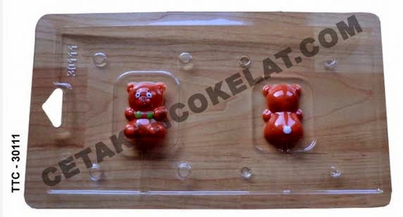 Cetakan Coklat TTC30111 Teddy Bear coklat