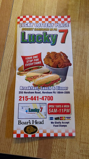 Deli «Lucky 7 Deli & Fried Chicken», reviews and photos, 255 Horsham Rd, Horsham, PA 19044, USA