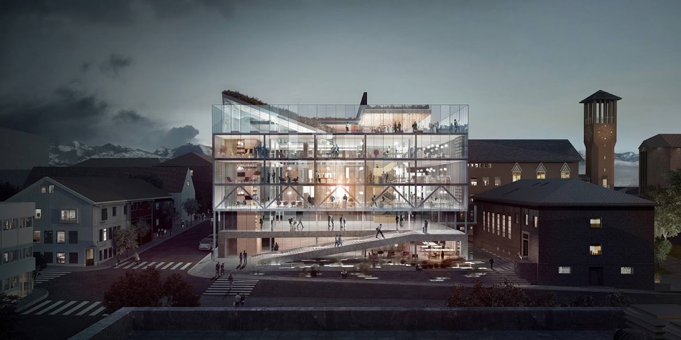 Norway: BODØ CITY HALL by TRANSBORDER STUDIO