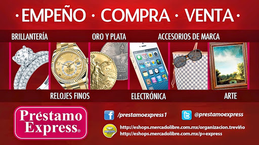 Préstamo Express Pueblo Nuevo, Río Pilón 100, Pueblo Nuevo, 66646 Cd Apodaca, N.L., México, Comprador de joyas | NL