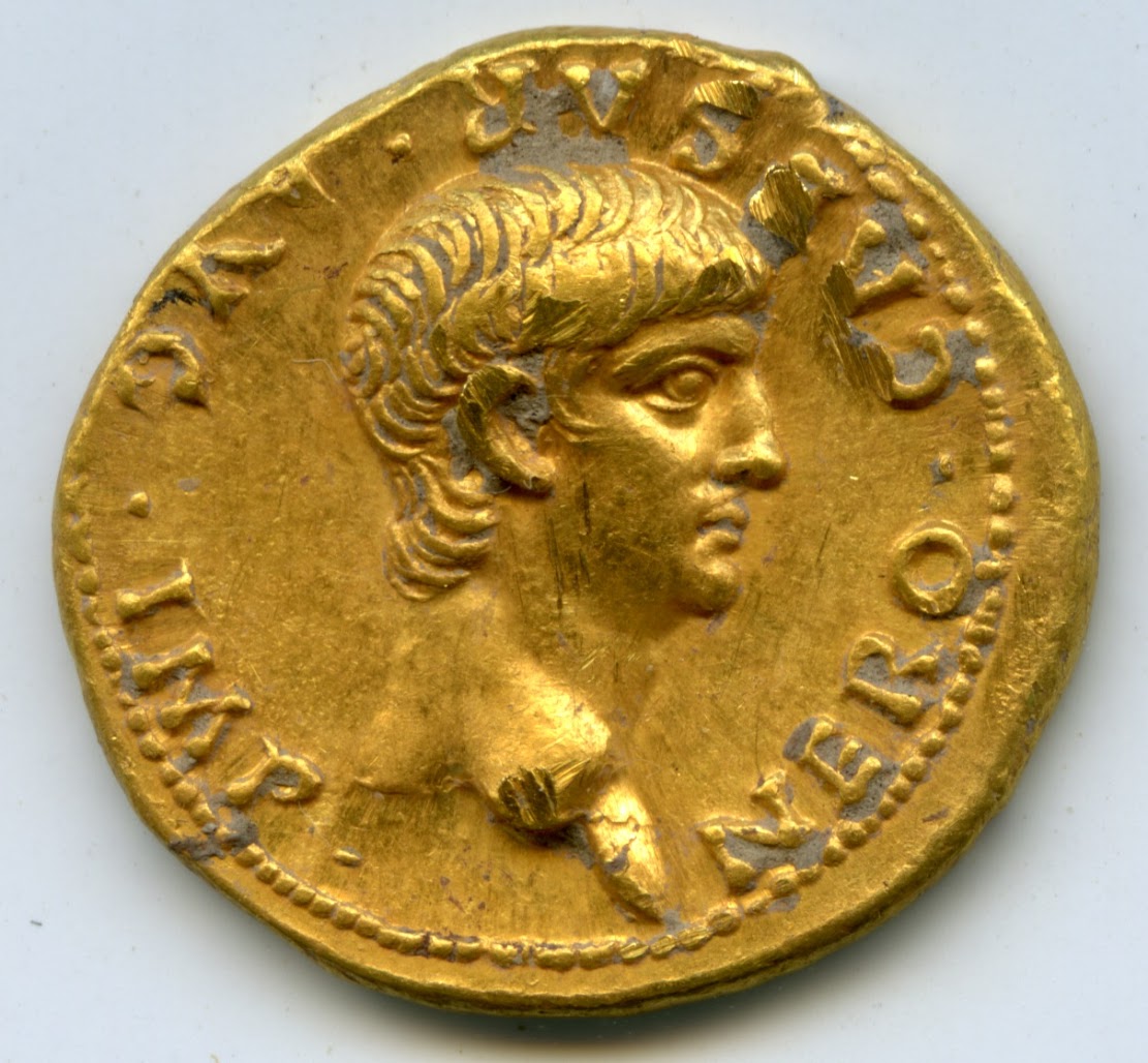Rare Roman gold coin found in Jerusalem at Mt. Zion archaeological dig Rare Roman gold coin found in Jerusalem at Mt. Zion archaeological dig