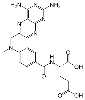 Structure Of Methotrexate