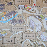 看到地圖,剛才應該走過了時雨中學和三毛菊次郎宅。 看到地圖,剛才應該走過了時雨中學和三毛菊次郎宅。