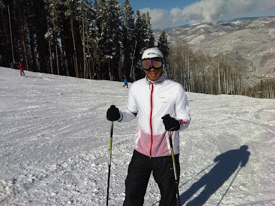 Льюис Хэмилтон катается на лыжах в межсезонье 2011-2012