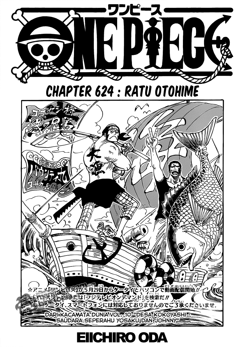One Piece 624 - Ratu Otohime Page01 One Piece 624 Ratu Otohime