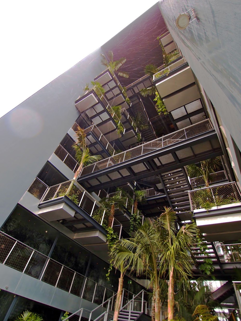 Vertical garden of Renaissance Barcelona Fira Hotel by