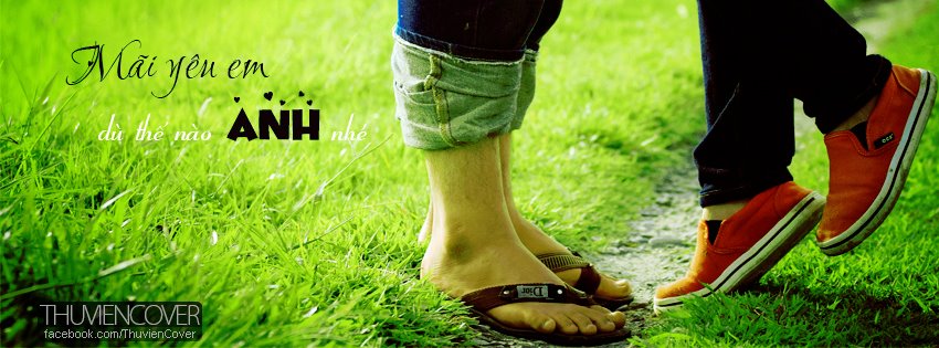 Ảnh bìa Tình yêu dễ thương, đẹp nhất Ảnh bìa mãi mãi yêu anh dù như thế nào