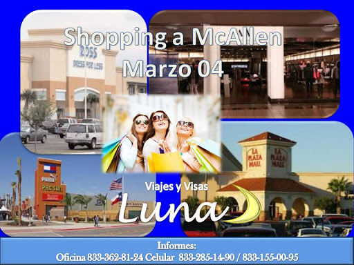 Viajes y Visas Luna, Cuauhtémoc 134 NORTE, COL. 16 DE SEPTIEMBRE, col. 16 de septiembre, 89512 Cd Madero, Tamps., México, Empresa de mensajería | TAMPS