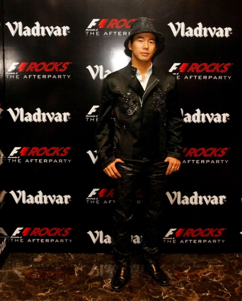 Сакон Ямамото на F1 Rocks Afterparty Гран-при Индии 2011