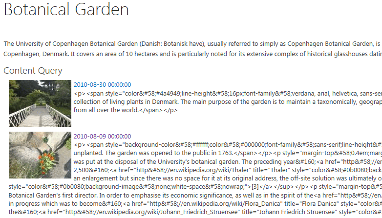 SharePoint 2013 Content Query