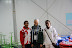The training hall was being shut down but I got to have a photo opportunity with athletes from India YAY