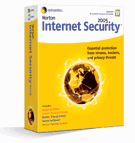 Norton Internet Security 2005 product box