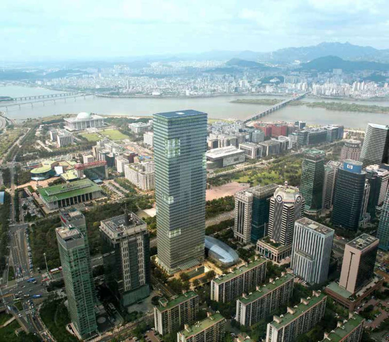 Federation of Korean Industries Tower by Adrian Smith