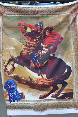баннер болельщиков Себастьяна Феттеля на Гран-при Кореи 2012