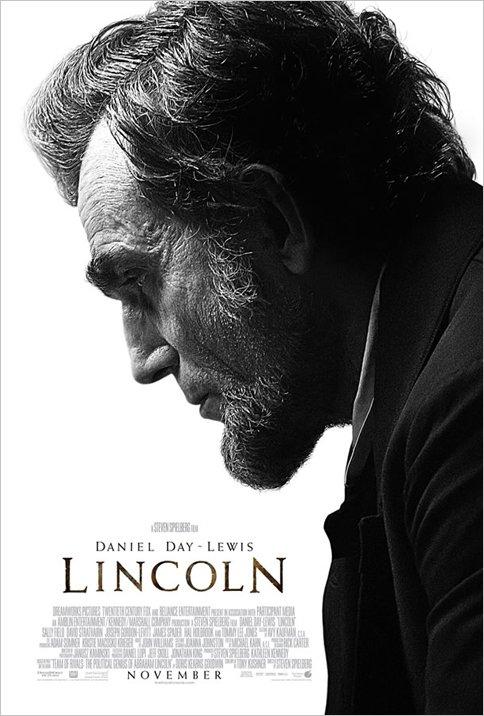Daniel Day-Lewis as Lincoln New Movie Poster