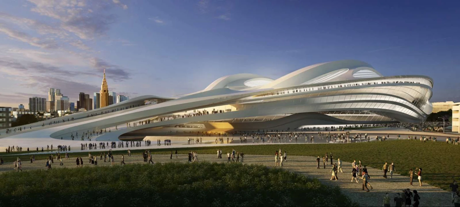 New National Stadium by Zaha Hadid