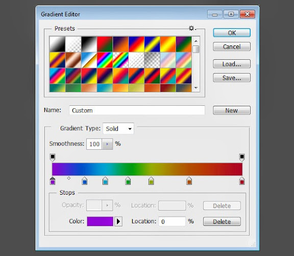 Gradient editor