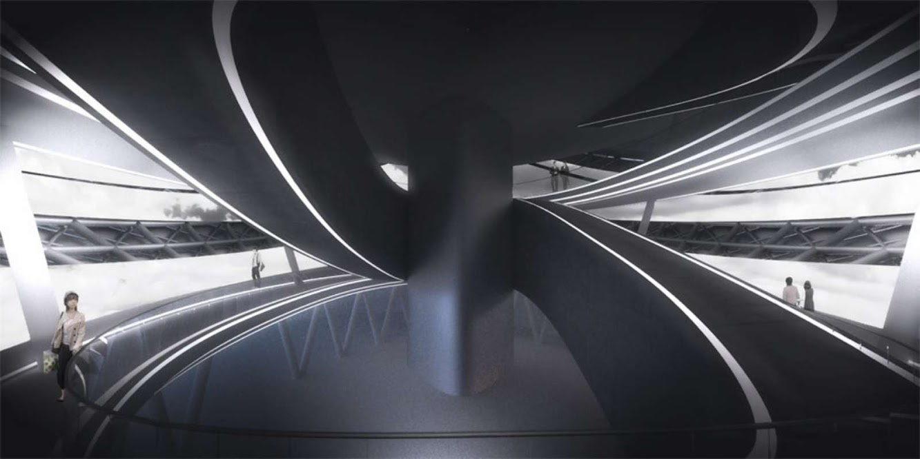 Arc Multimedia Theater by Asymptote Architecture