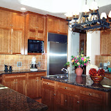 Cory Kitchen 2 of 2 - Extensive use of Mexican tiles adds to the southwestern flavor of this kitchen.