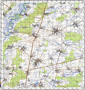 Уменьшенное изображение Карта 100k--m36-027--(1987)