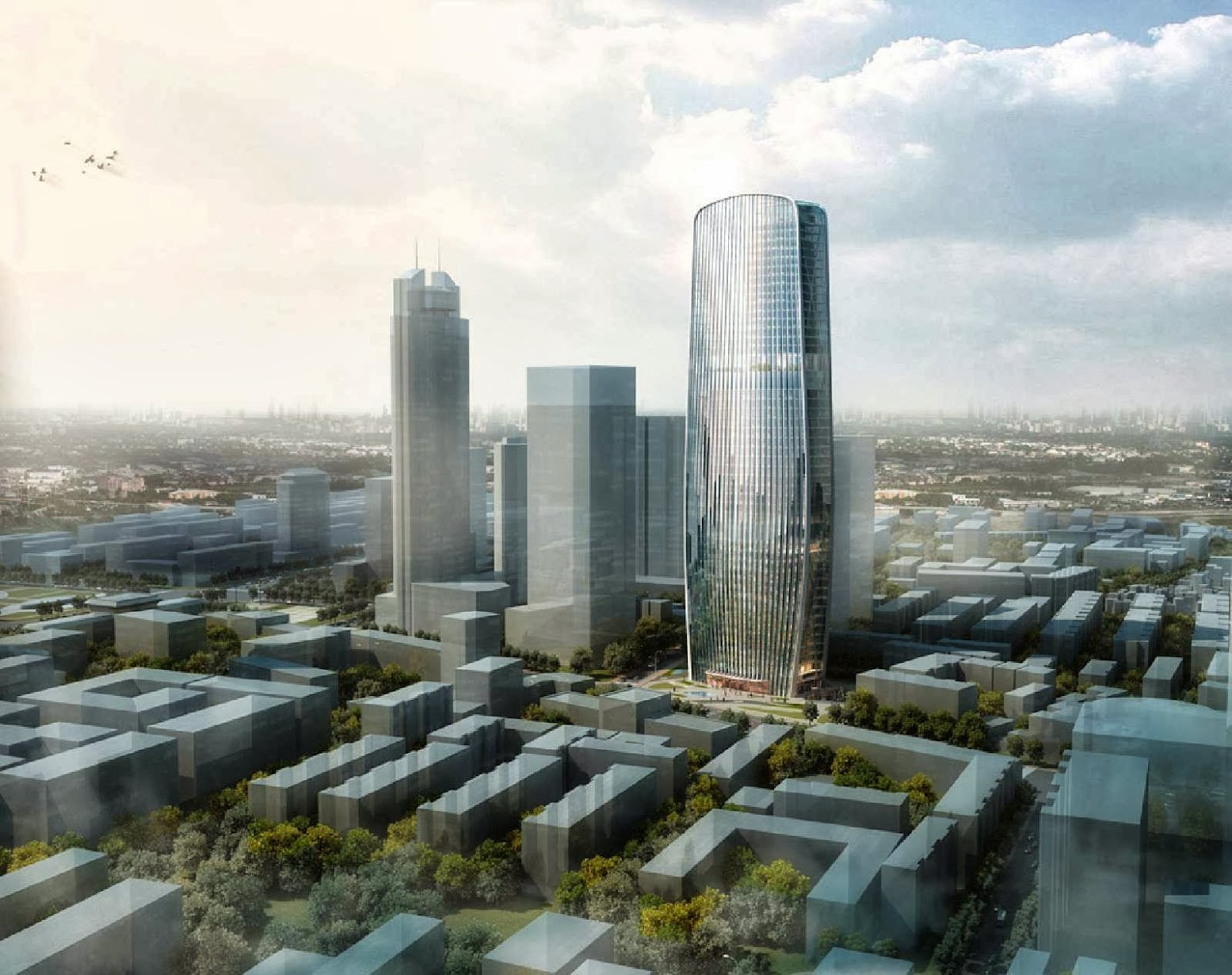 HENN Wins Cenke Tower Competition
