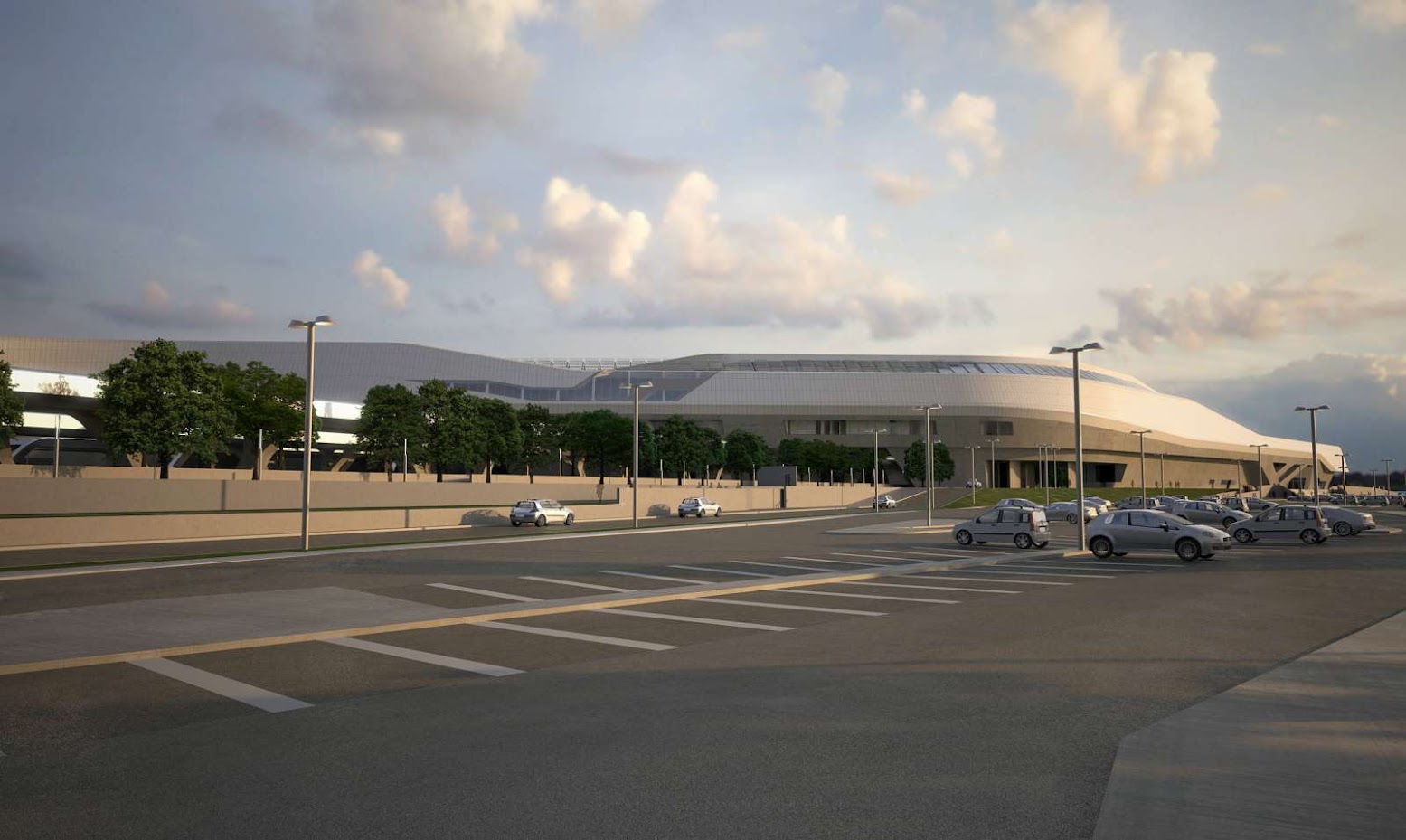 start of work on the station Afragola by