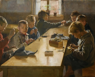 Albert Edelfelt - The Boys’ Workhouse, Helsinki