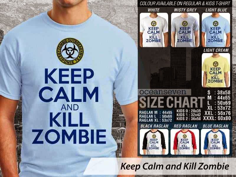 KAOS Keep Calm And Kill Zombie distro ocean seven
