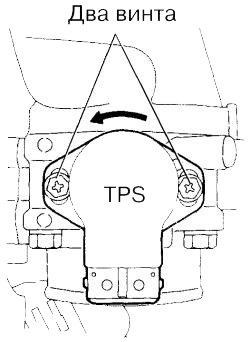 Датчик положения дроссельной заслонки (TPS – throttle positioner sensor)