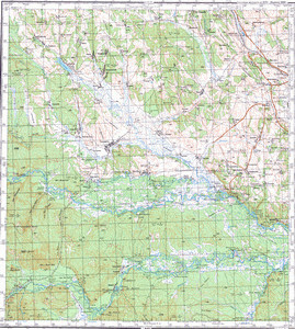 Уменьшенное изображение Карта 200k--n48-25