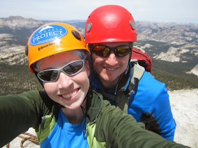 Aaron and I on the summit