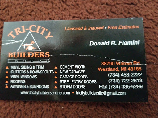 Roofing Contractor «Tri City Builders, LLC», reviews and photos, 38790 Warren Rd, Westland, MI 48185, USA