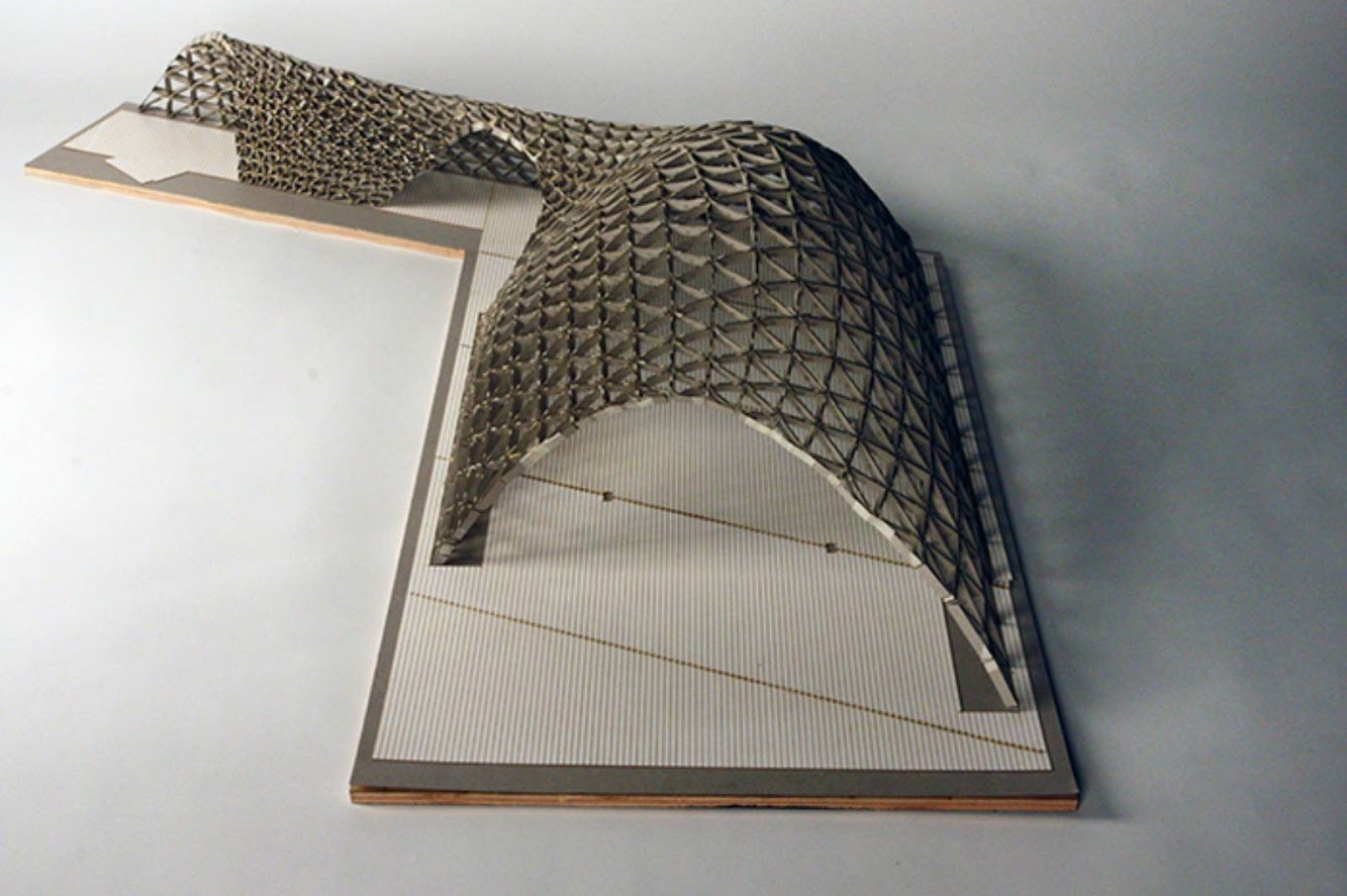 Sutd Library Gridshell Pavilion by City Form Lab