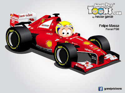 Фелипе Масса Ferrari F138 Grand Prix Toons 2013