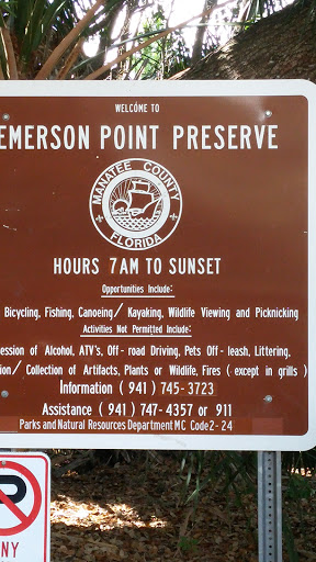 Nature Preserve «Emerson Point Preserve», reviews and photos, 5801 17th St W, Palmetto, FL 34221, USA