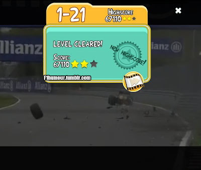 Хейкки Ковалайнен разбивает свой Caterham на свободных заездах Гран-при Канады 2012 и зарабатывает две звезды в Angry Birds - фотошоп F1Humour