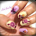 Plain Purple Roses Water Decal